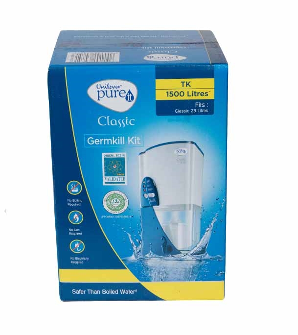 Unilever Pure it Classic Germ Kill Kit 1500L (Water Purifier)
